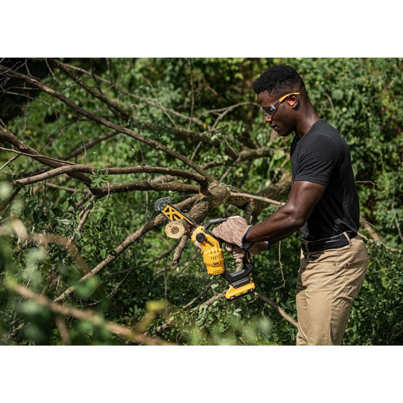 Scie à chaine d'élagage sans fil 20V DEWALT
