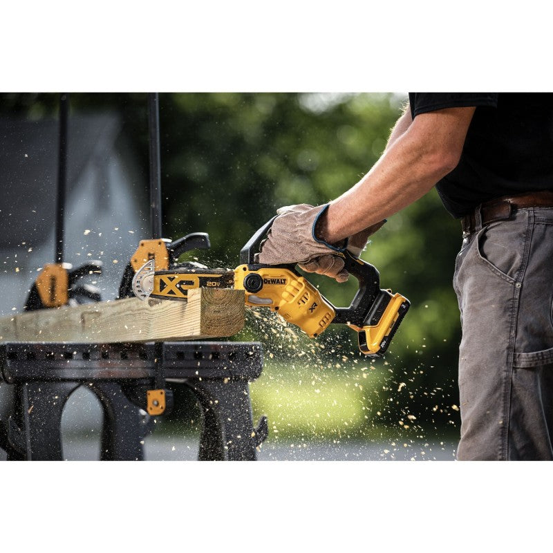 Scie à chaine d'élagage sans fil 20V DEWALT