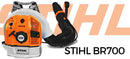 Souffleur a feuilles STIHL  BR700