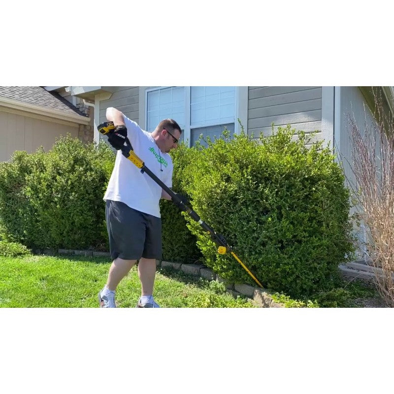 Taille-haie sur pôle Dewalt 20v ''outil seul''