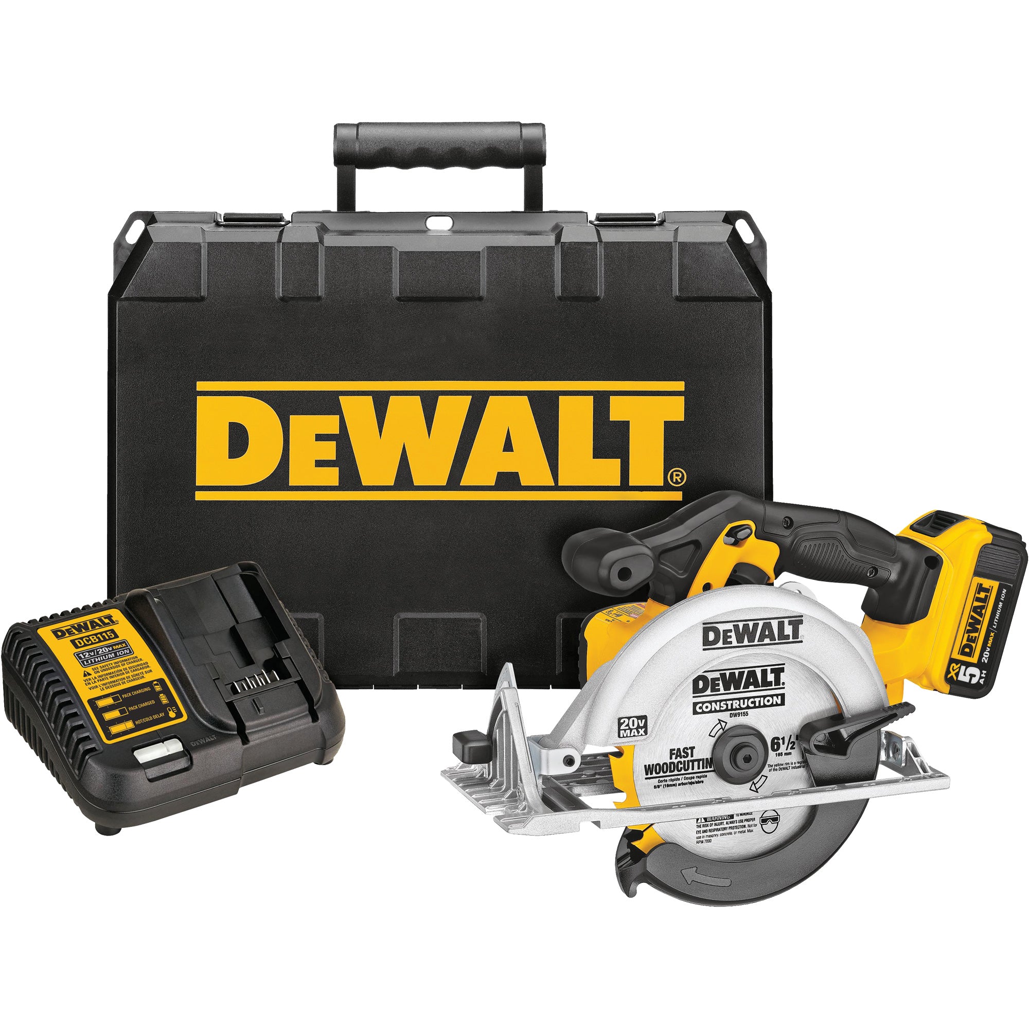 Scie circulaire 20V Dewalt