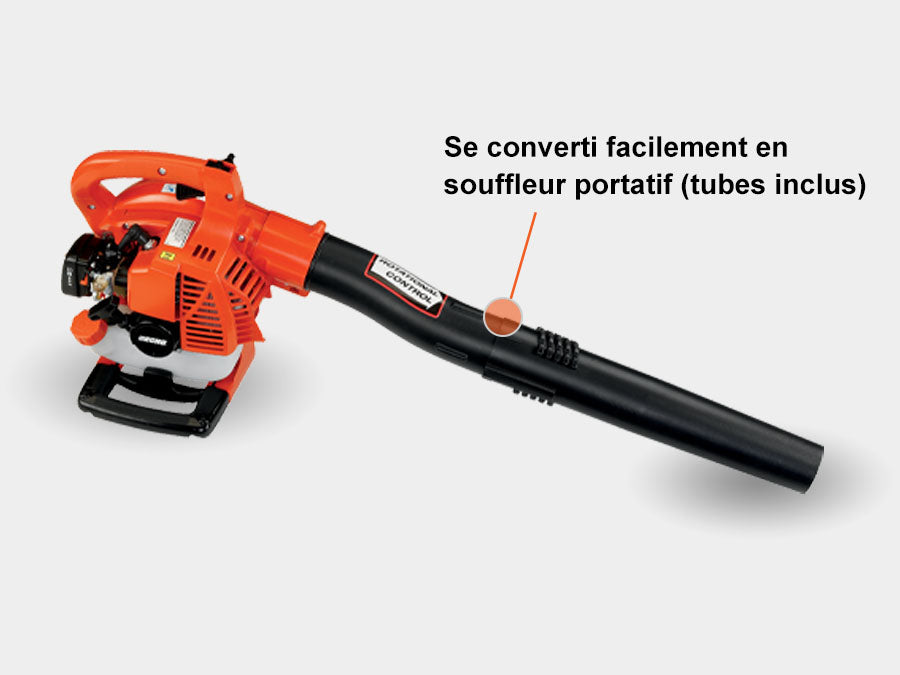SOUFFLEUR À FEUILLES ASPIRATEUR/DÉCHIQUETEUR ECHO ES-250