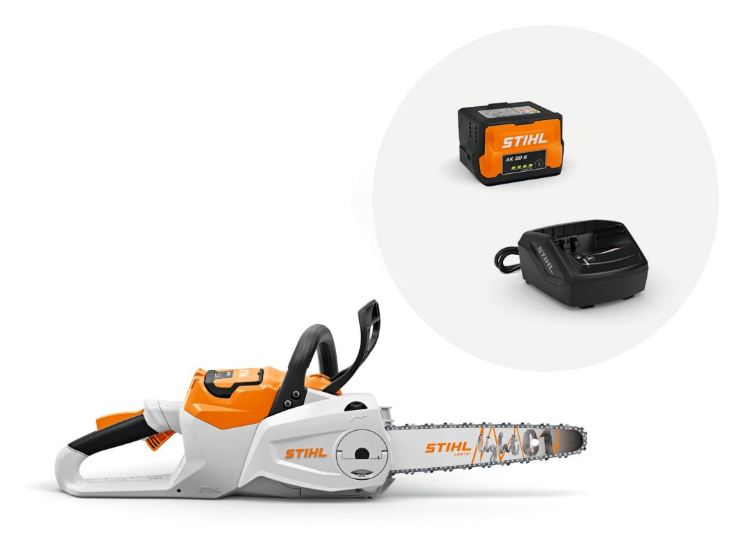 scie à chaine à batterie STIHL MSA 80  (ensemble)