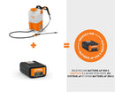 Pulvérisateur à dos STIHL SGA85
