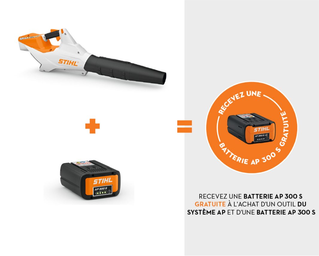 Souffleur a feuilles à batterie BGA86 PROMO