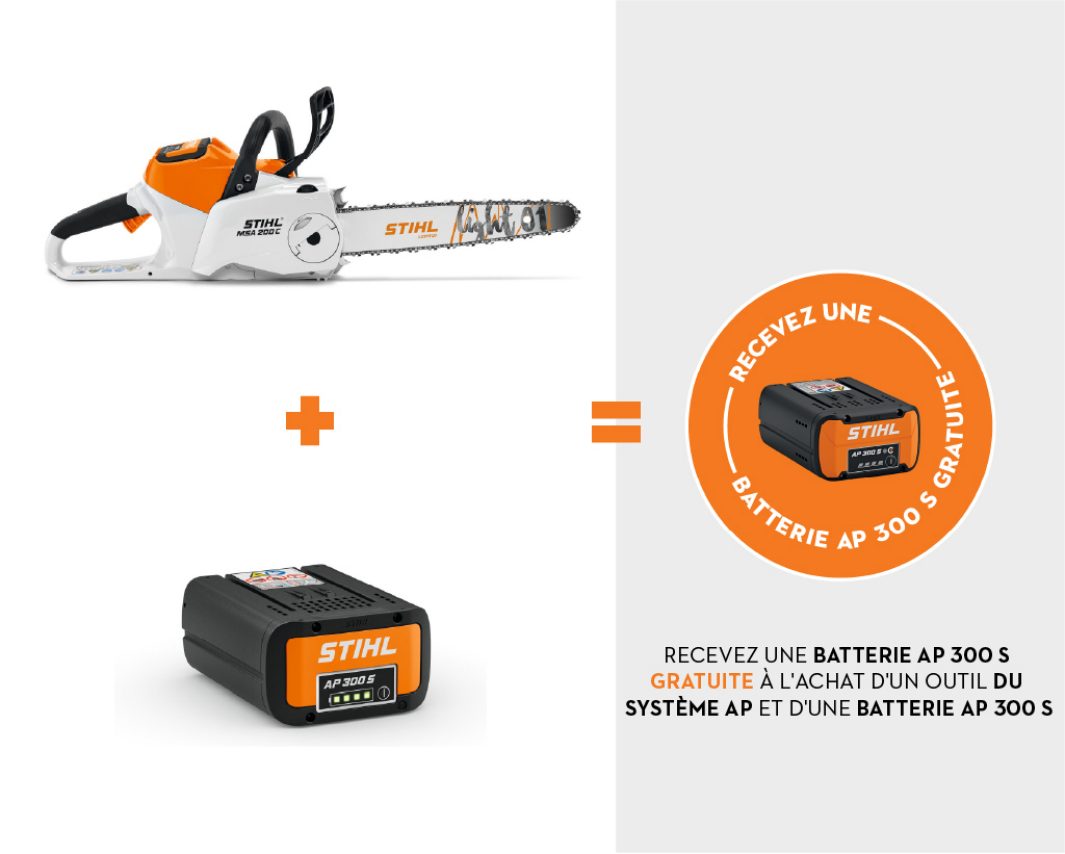 Scie à chaine à batterie MSA200C-BQ